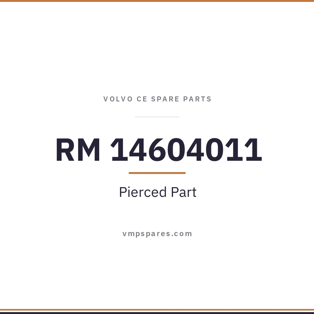 RM 14604011 – Pierced Part