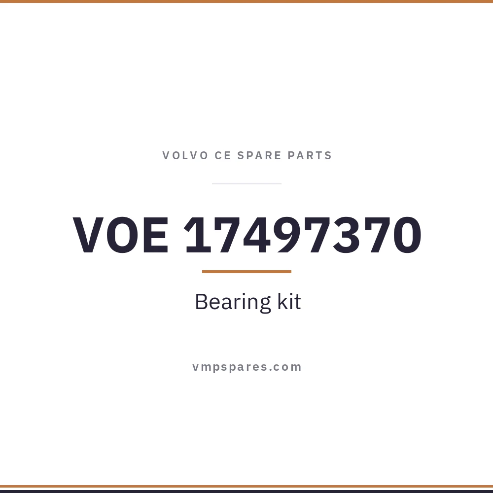 VOE 17497370 – Bearing kit