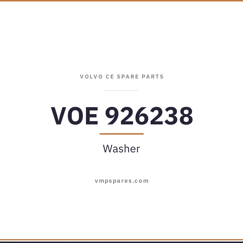 VOE 926238 – Washer