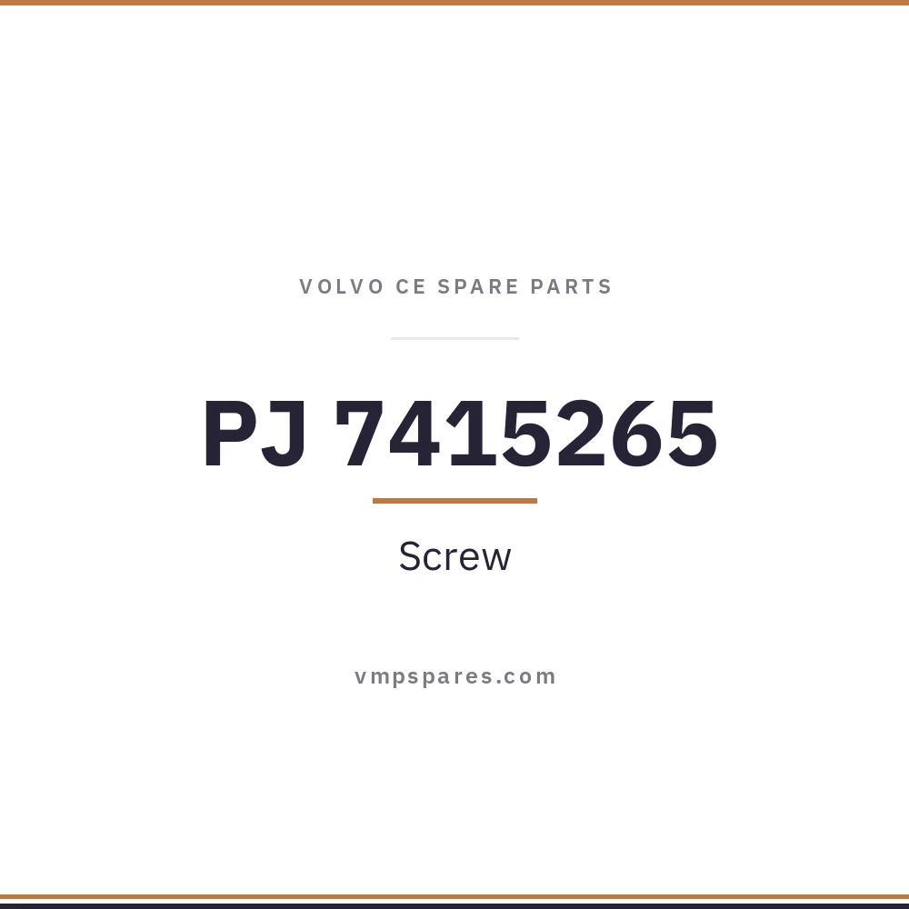 PJ 7415265 – Screw