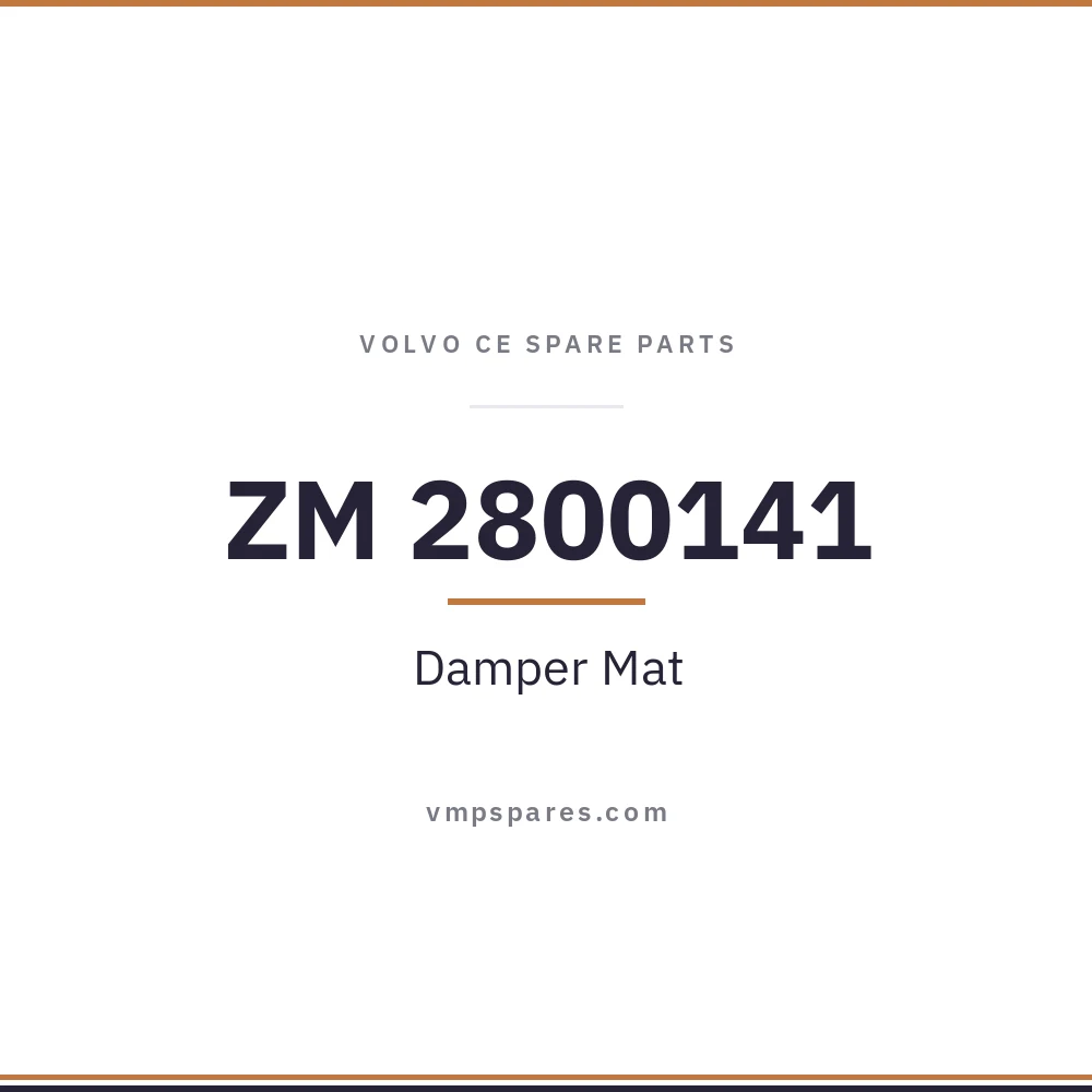 ZM 2800141 – Damper Mat