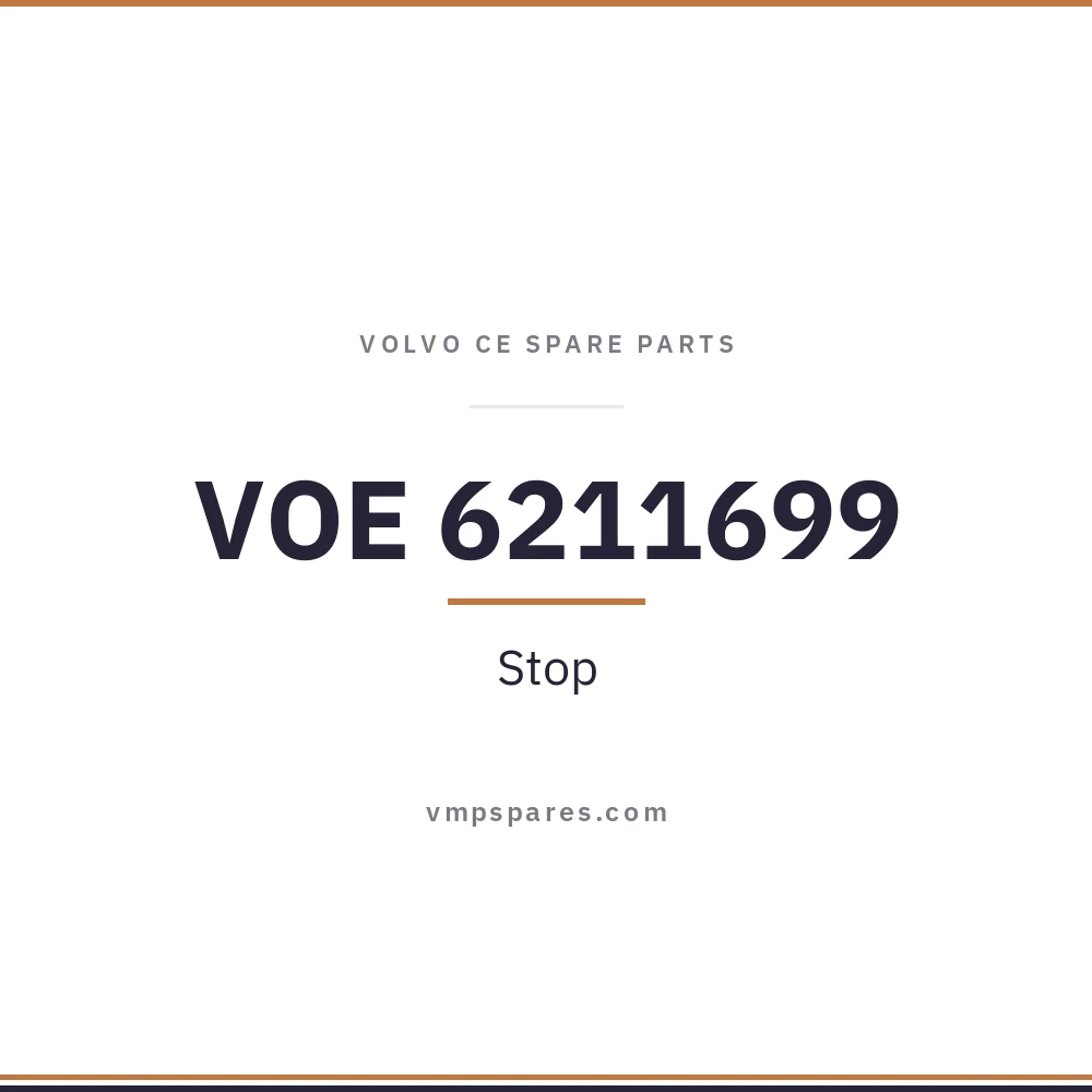 VOE 6211699 – Stop