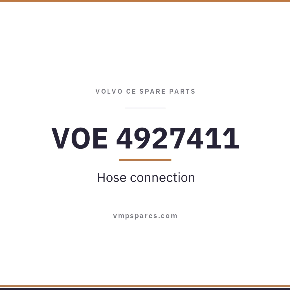 VOE 4927411 – Hose connection