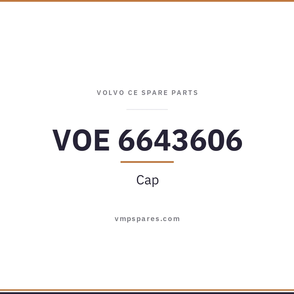 VOE 6643606 – Cap