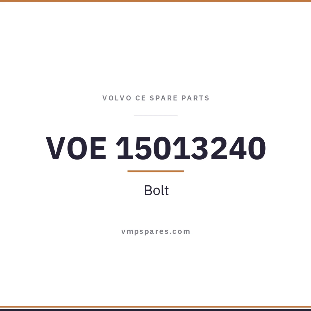 VOE 15013240 – Bolt