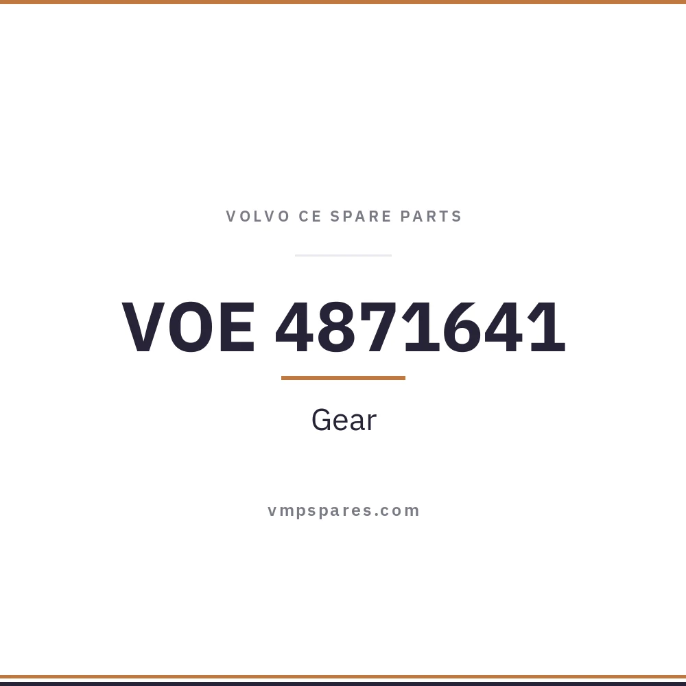 VOE 4871641 – Gear