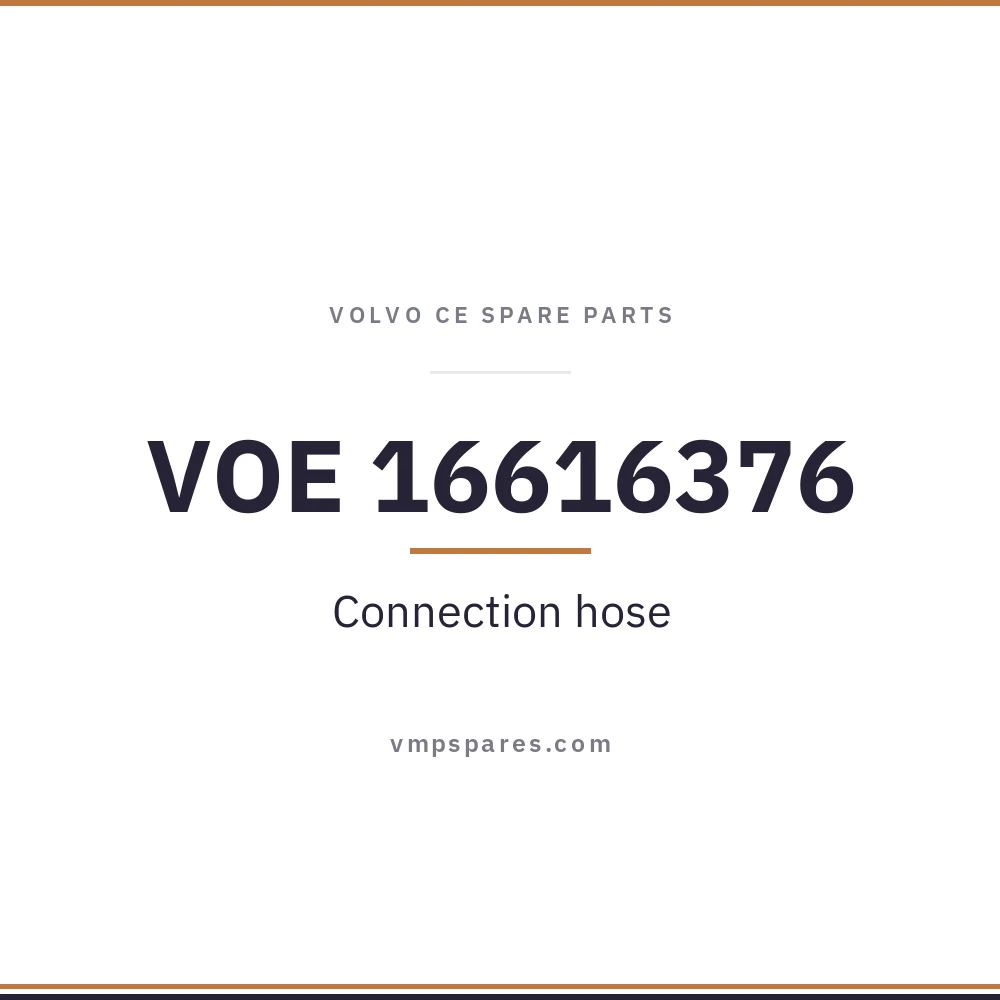 VOE 16616376 – Connection hose