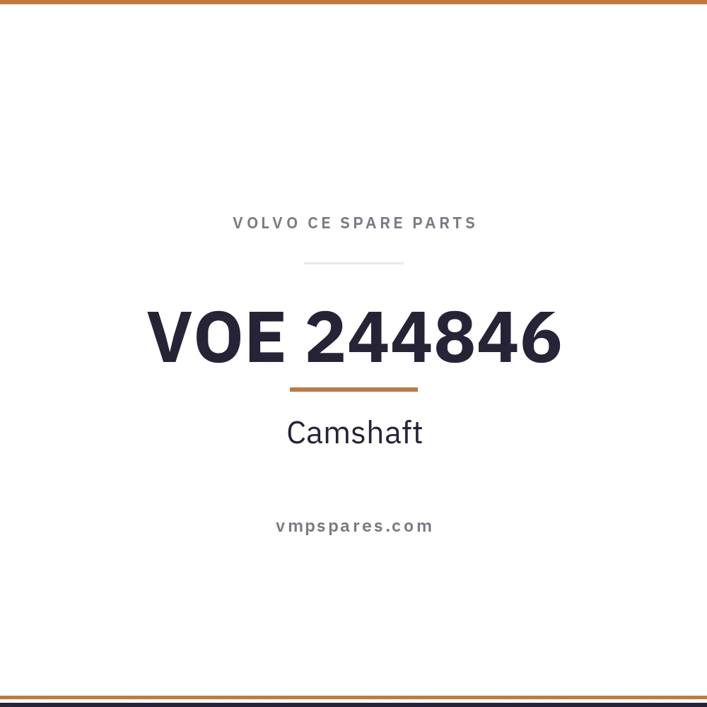 VOE 244846 – Camshaft