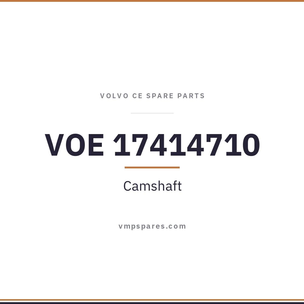 VOE 17414710 – Camshaft
