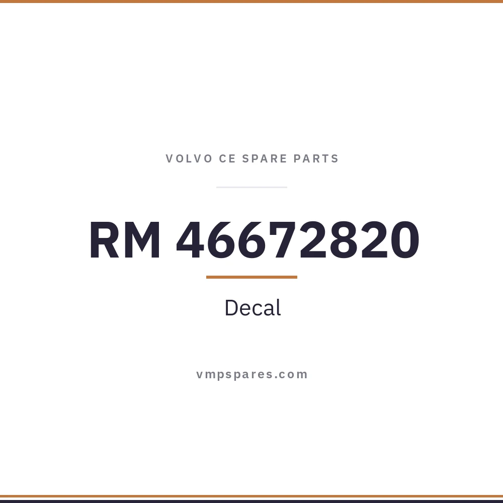 RM 46672820 – Decal