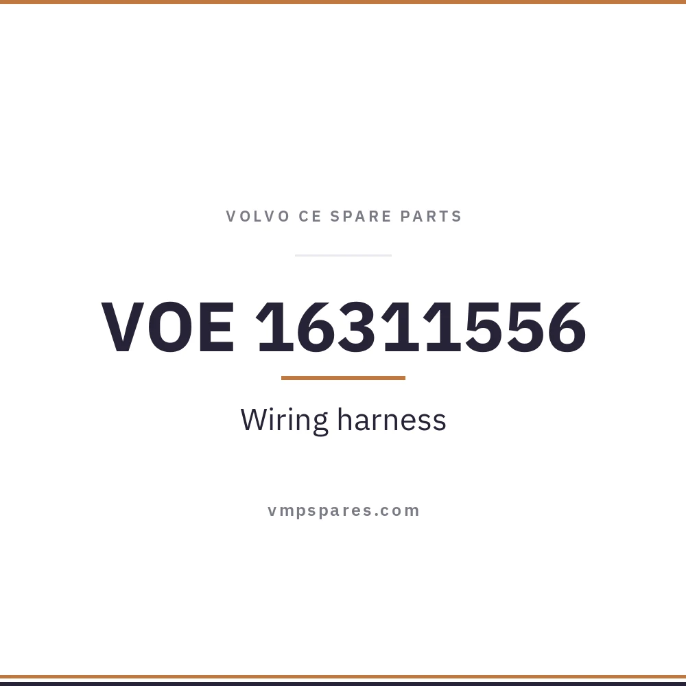 VOE 16311556 – Wiring harness