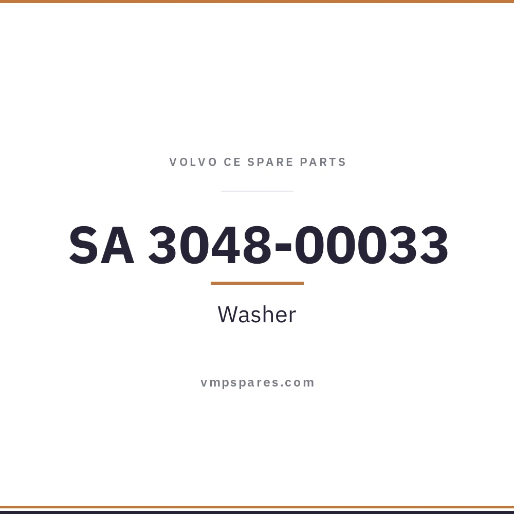 SA 3048-00033 – Washer