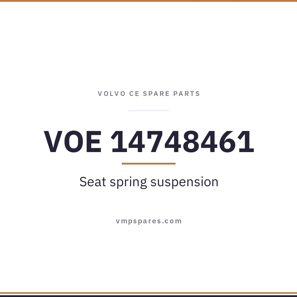 VOE 14748461 – Seat spring suspension