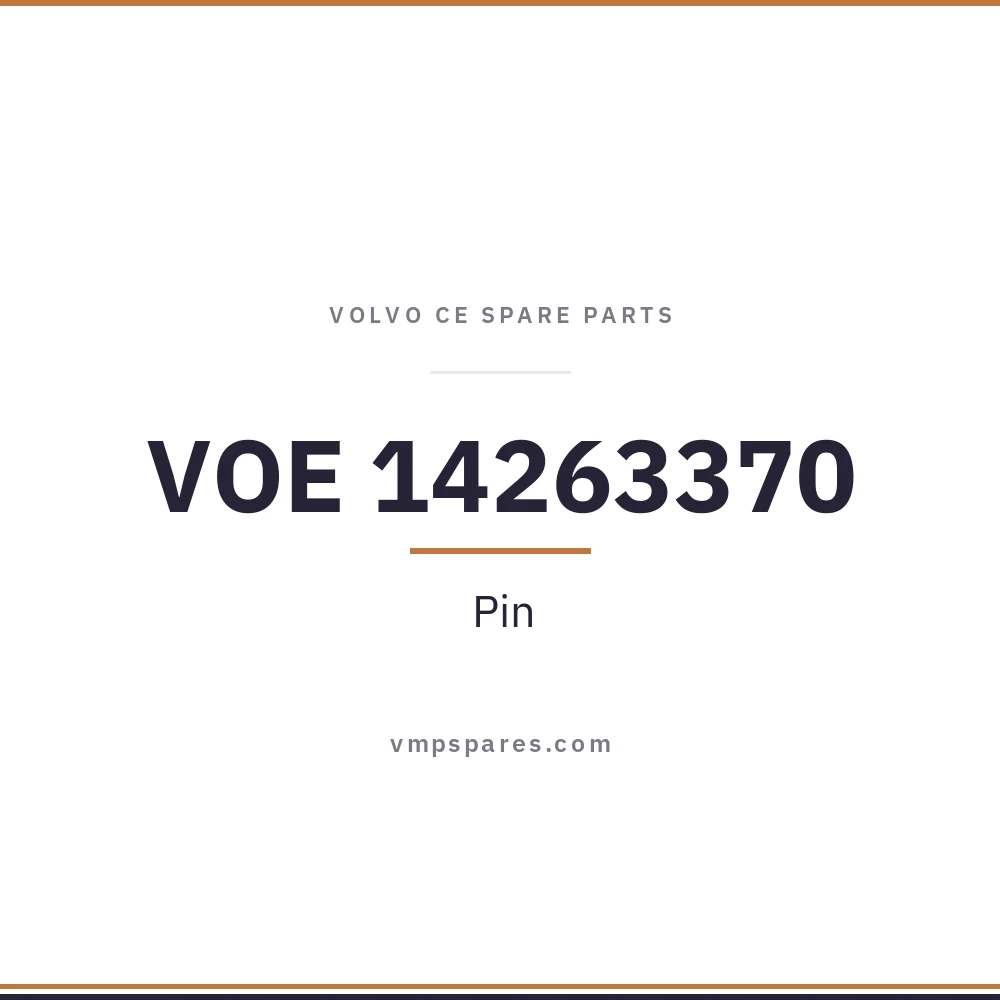 VOE 14263370 – Pin