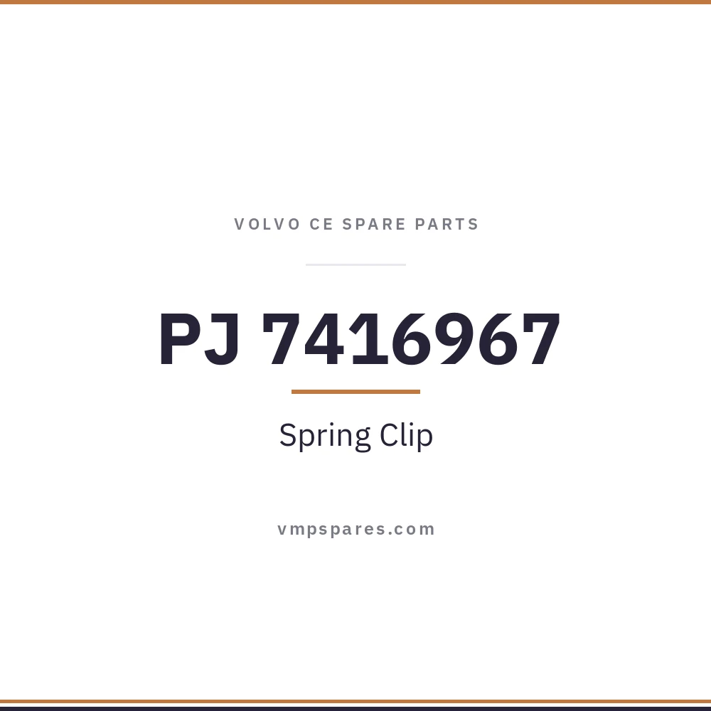 PJ 7416967 – Spring Clip