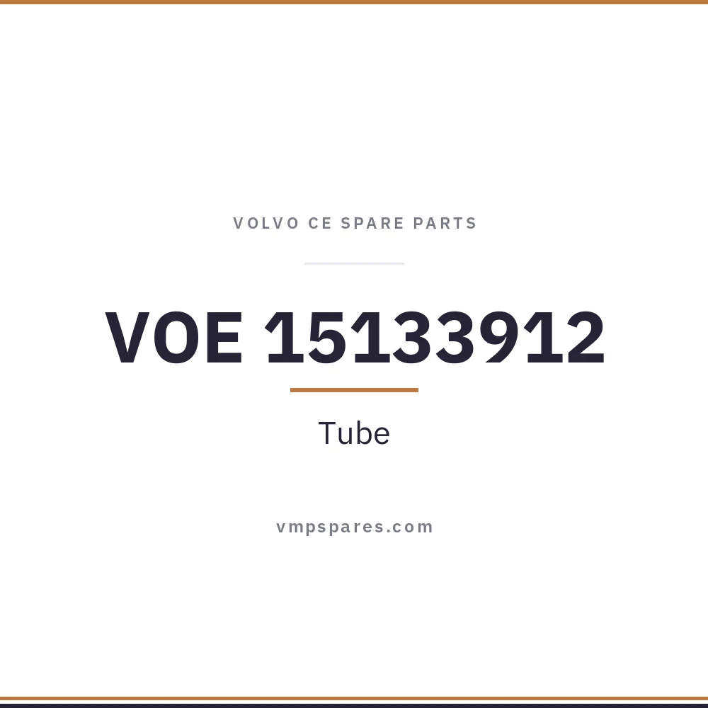 VOE 15133912 – Tube