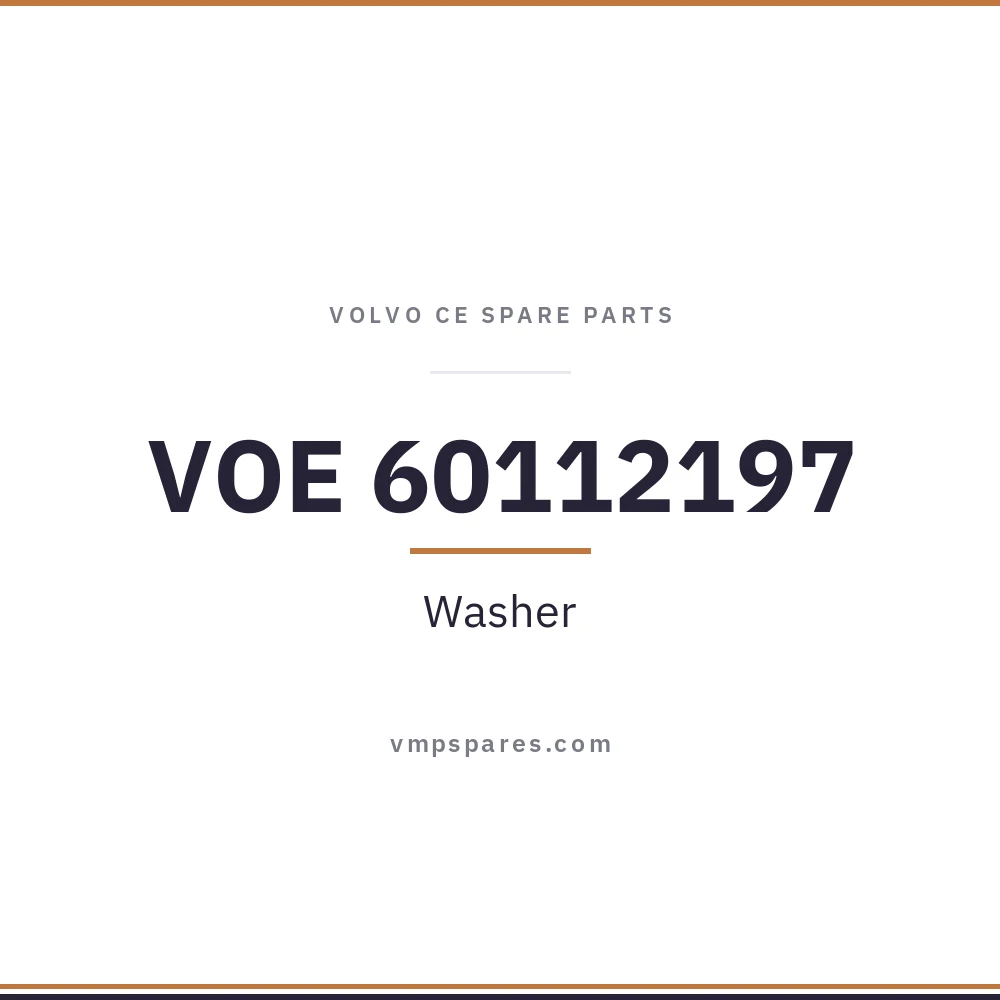 VOE 60112197 – Washer