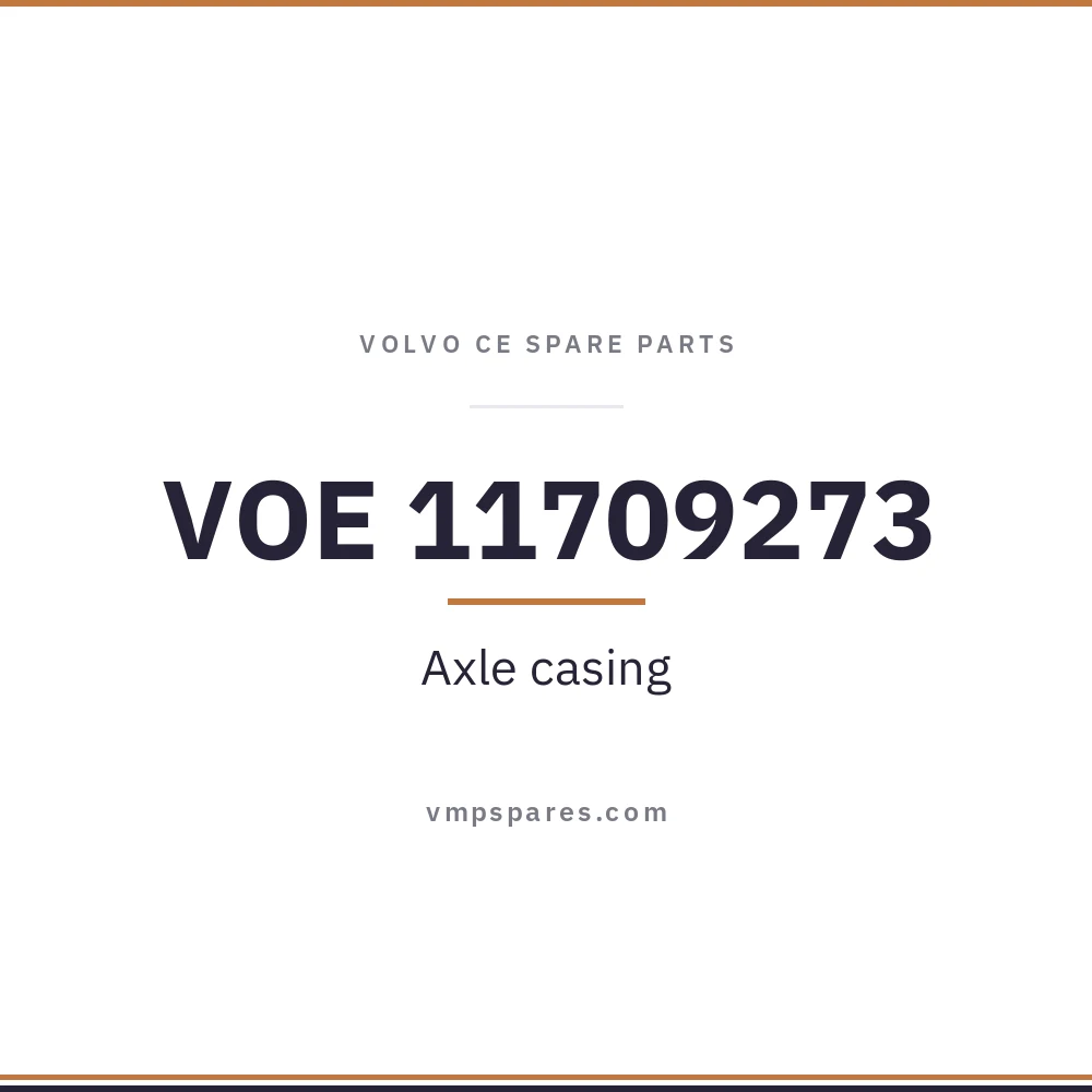 VOE 11709273 – Axle casing