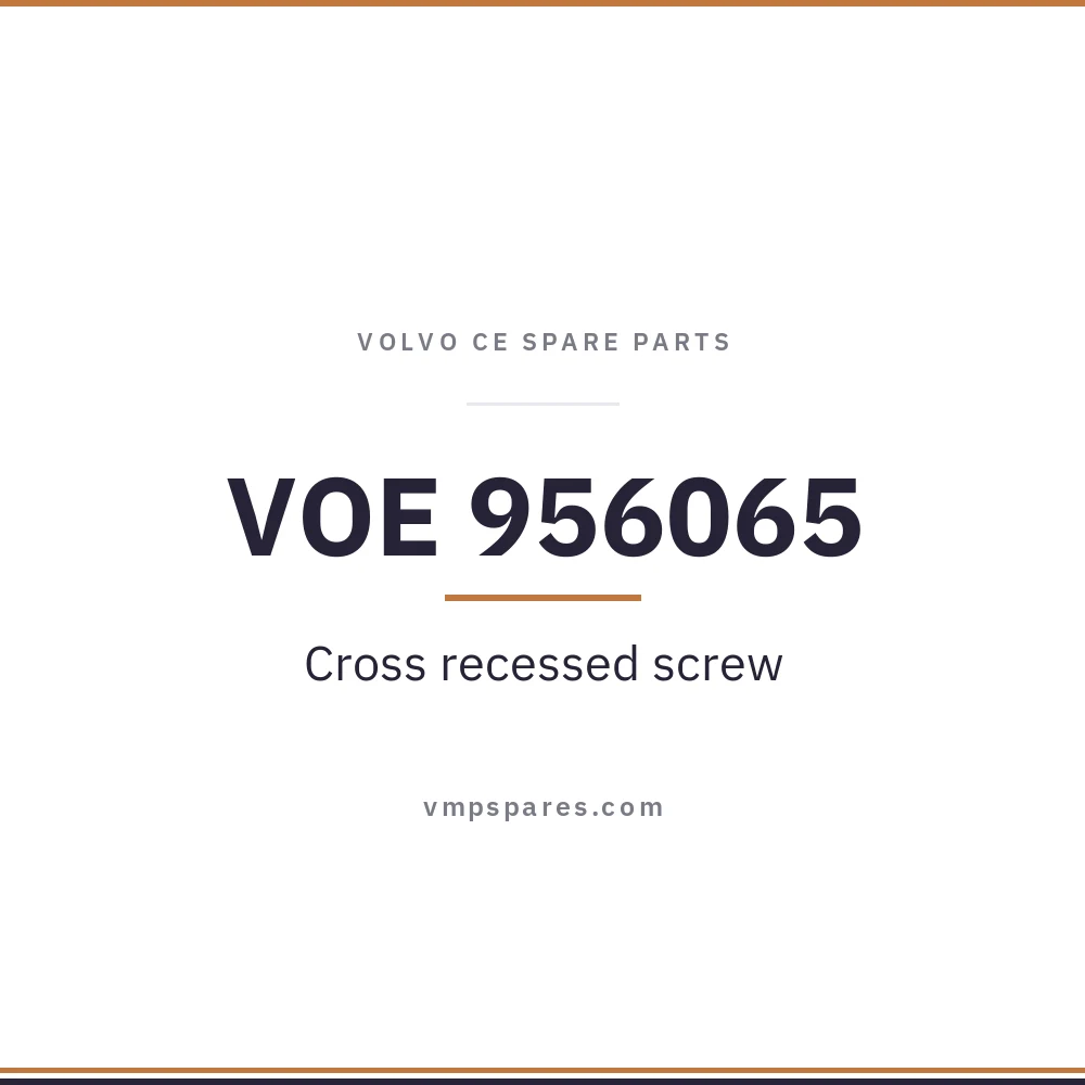 VOE 956065 – Cross recessed screw
