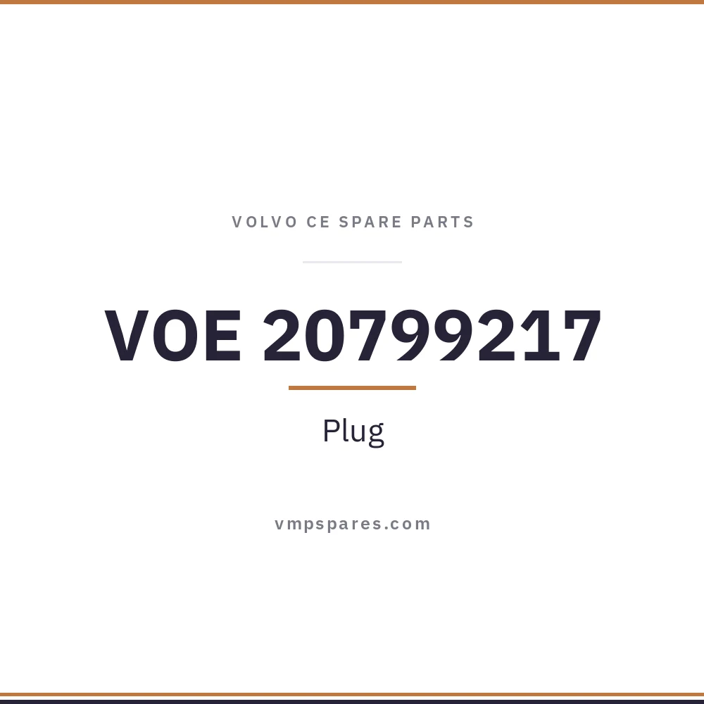 VOE 20799217 – Plug