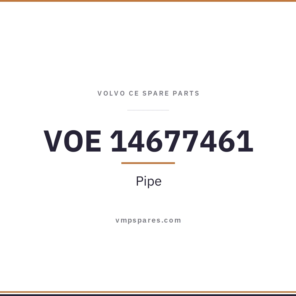 VOE 14677461 – Pipe