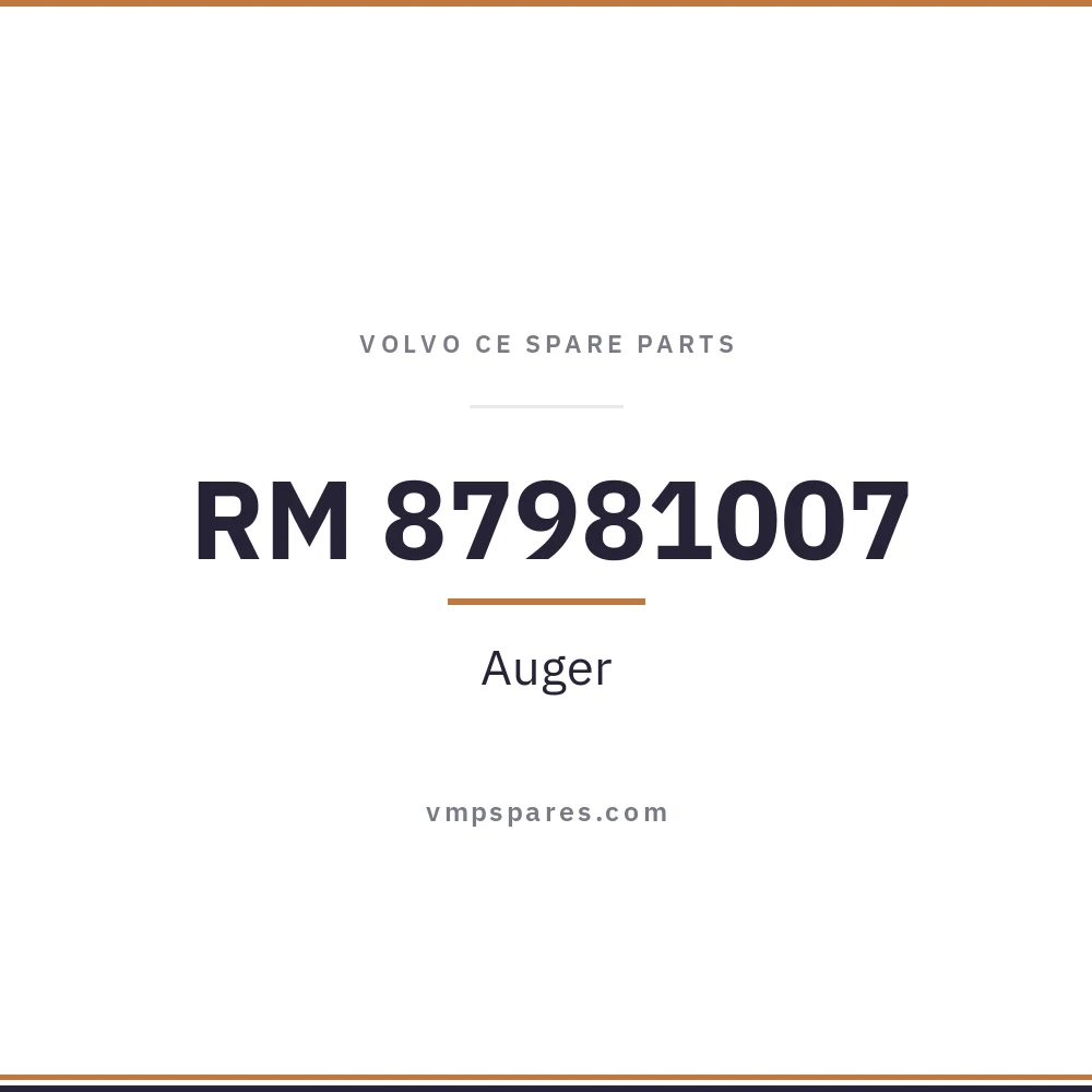 RM 87981007 – Auger