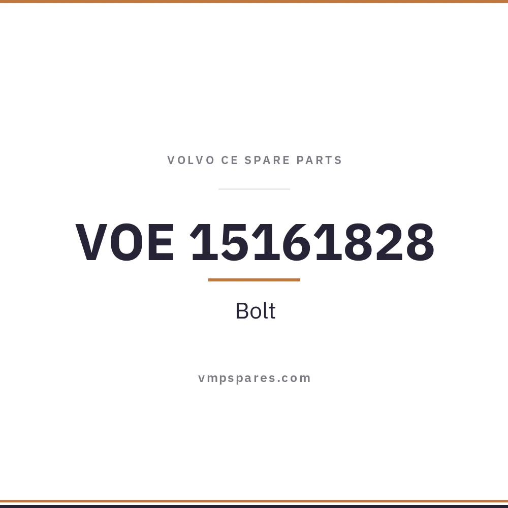 VOE 15161828 – Bolt