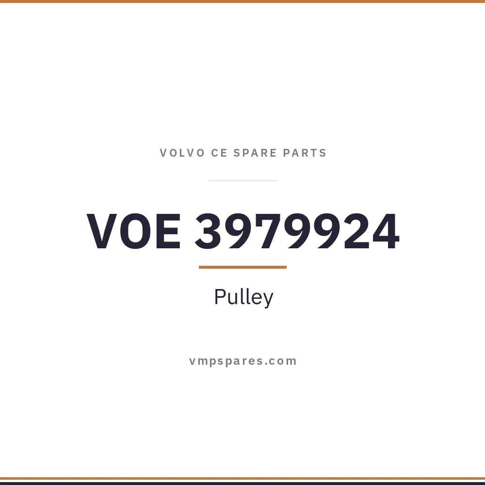 VOE 3979924 – Pulley