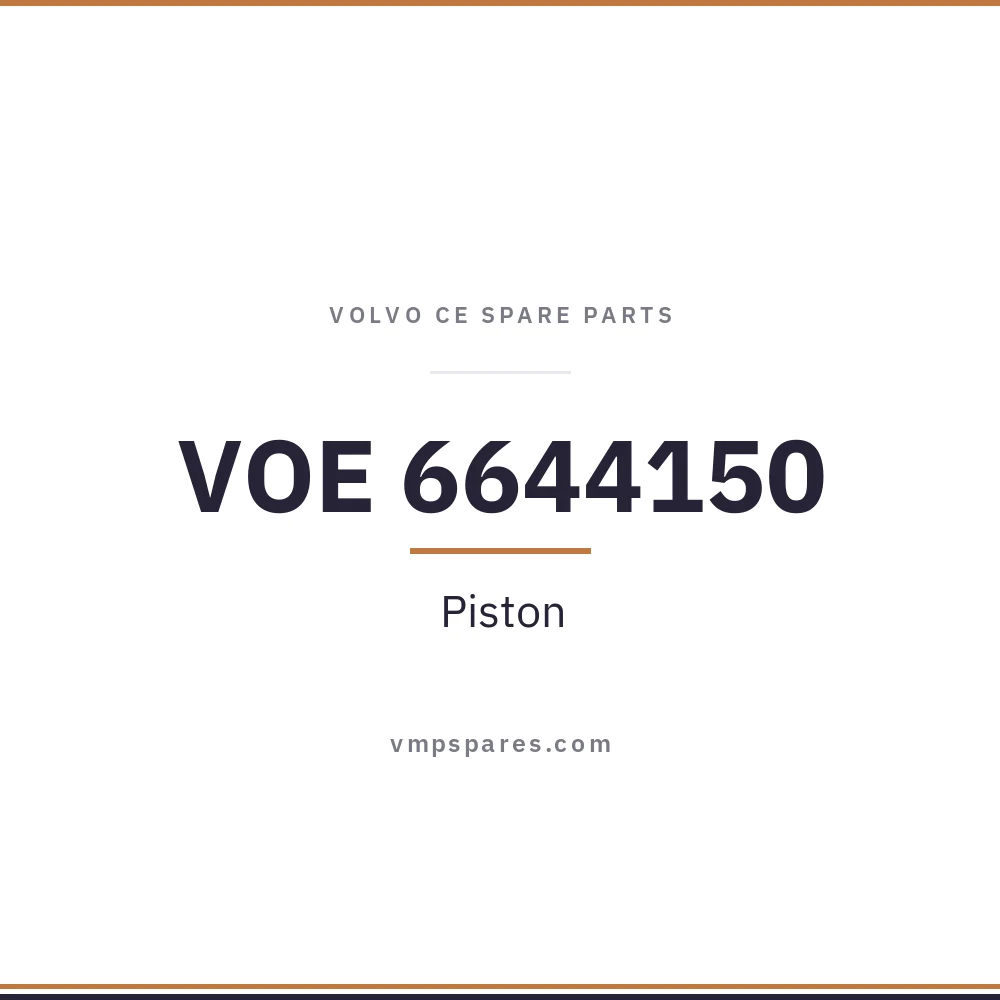 VOE 6644150 – Piston