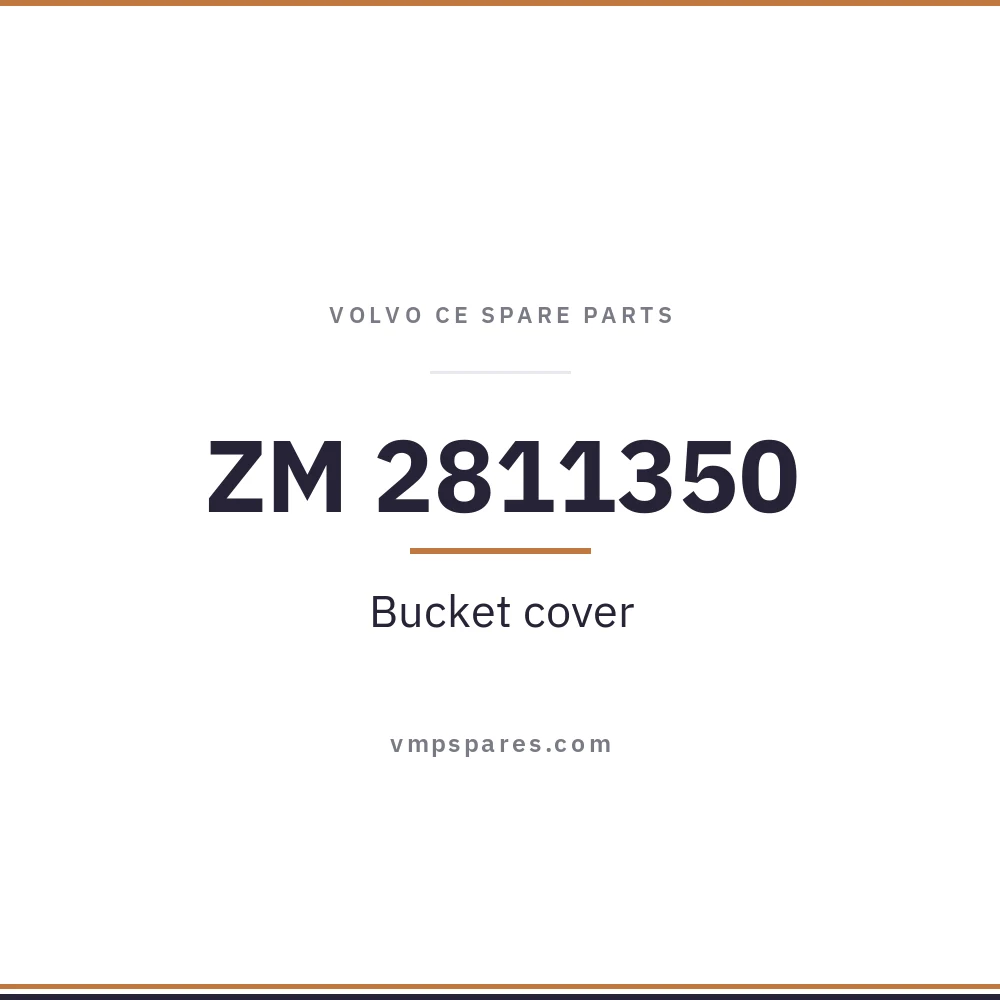 ZM 2811350 – Bucket cover