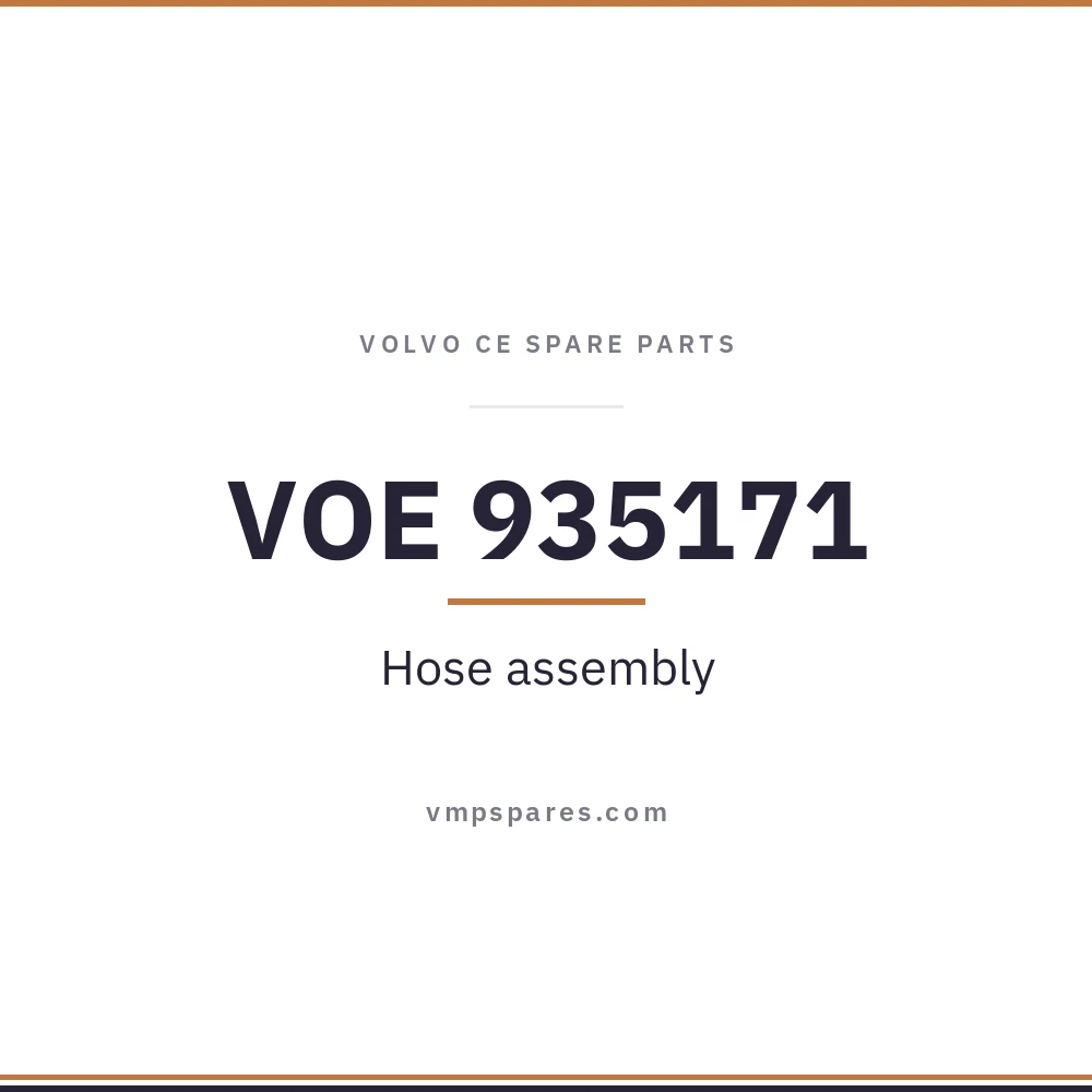 VOE 935171 – Hose assembly