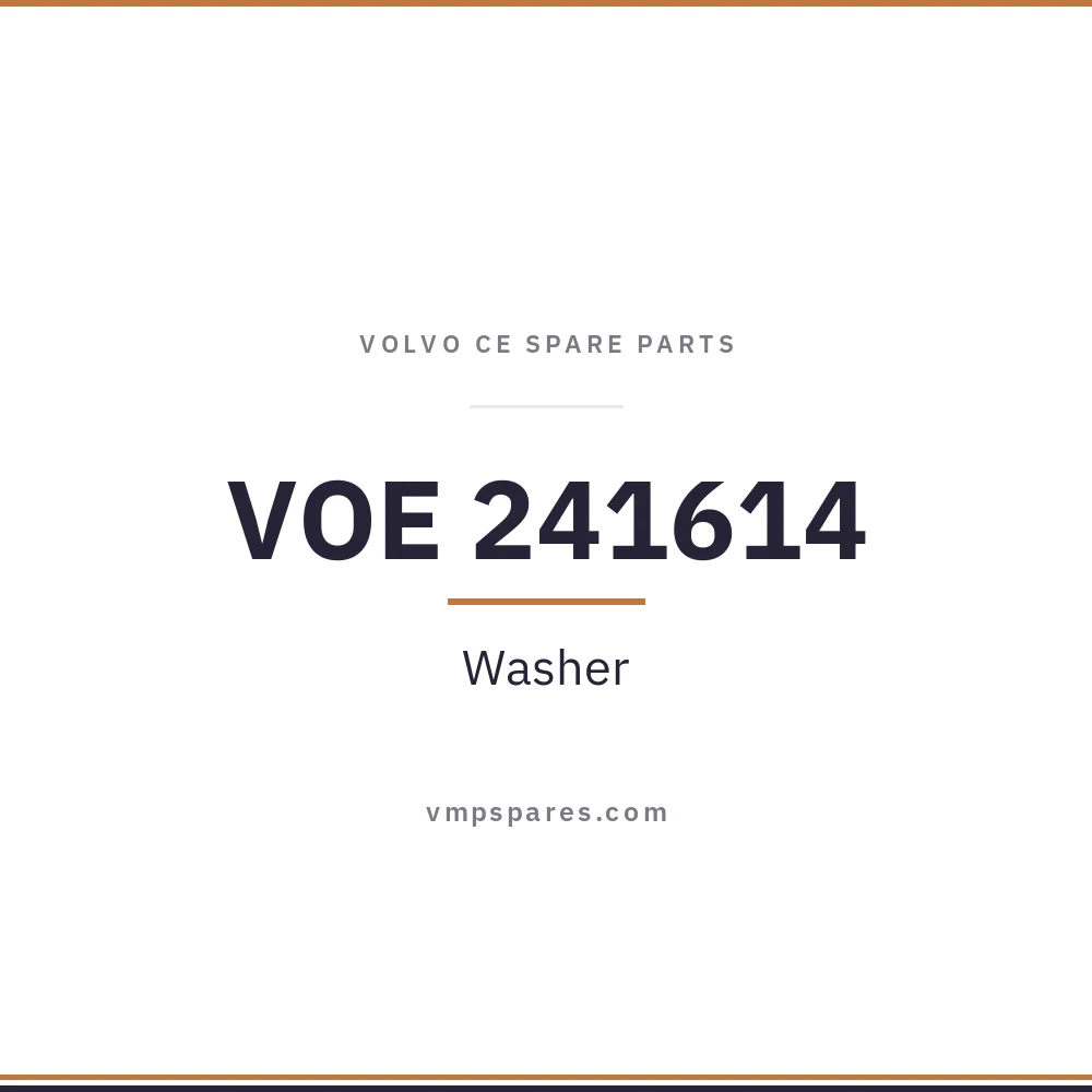 VOE 241614 – Washer