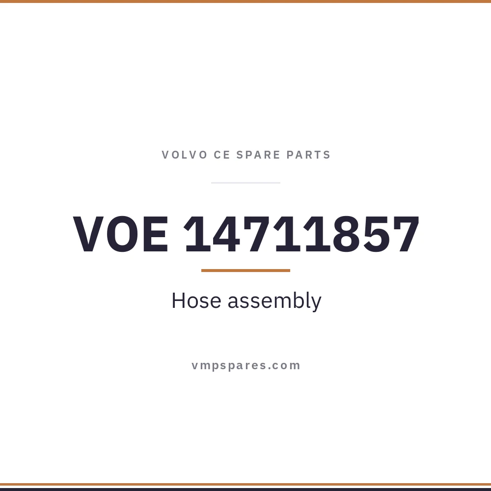 VOE 14711857 – Hose assembly