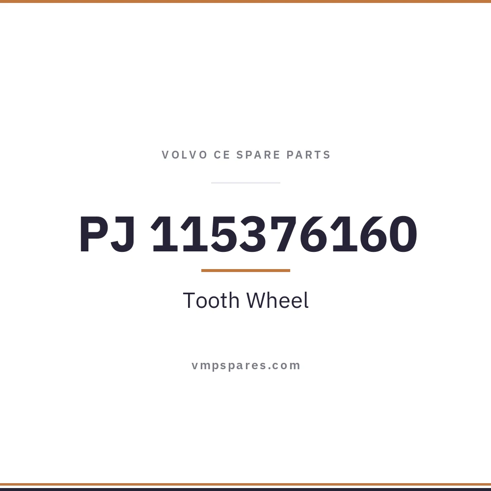 PJ 115376160 – Tooth Wheel