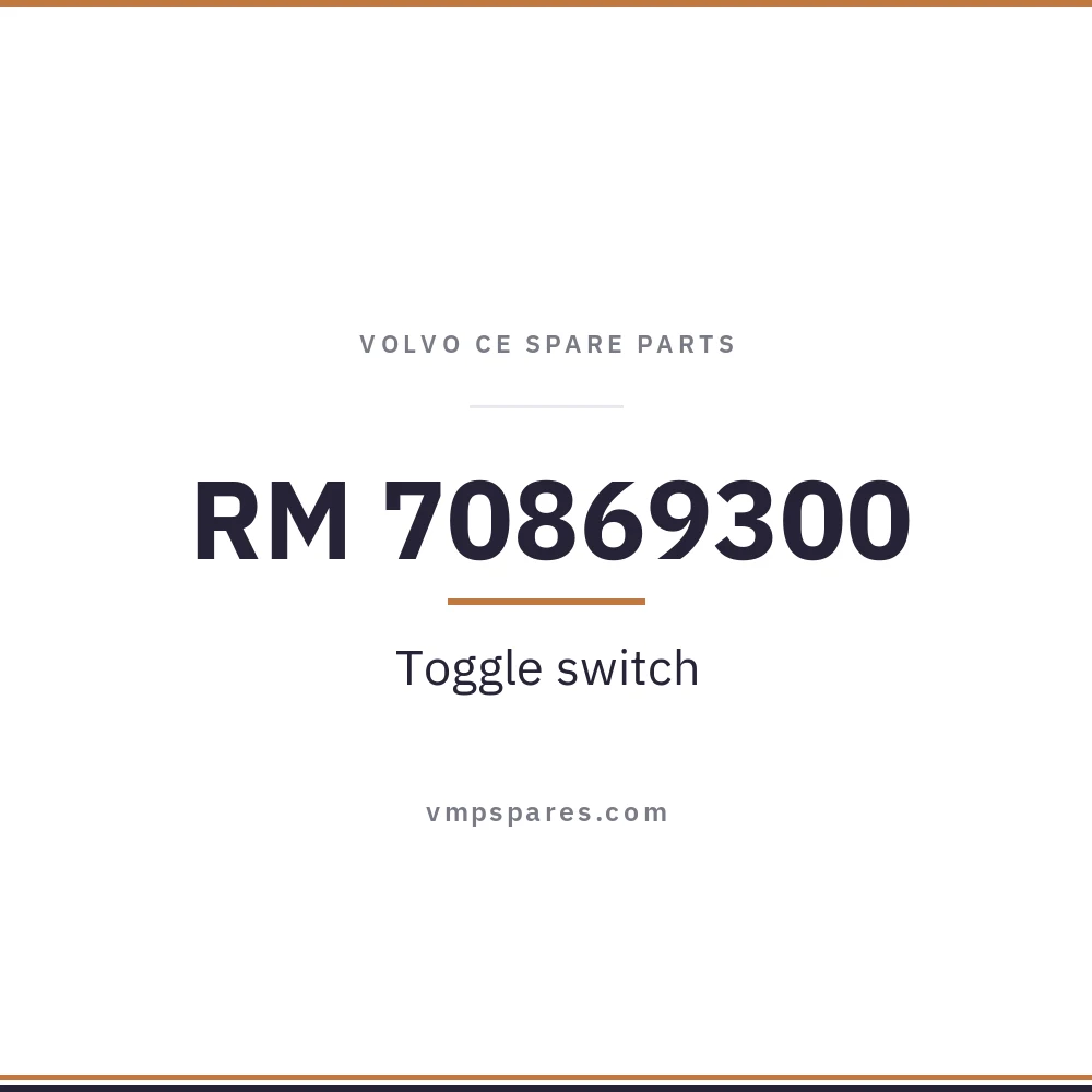 RM 70869300 – Toggle switch