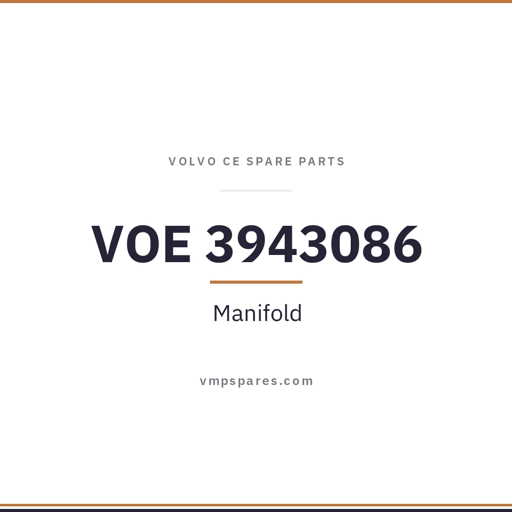 VOE 3943086 – Manifold