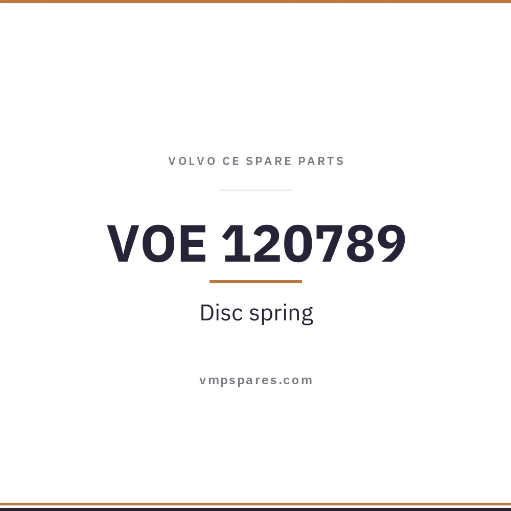 VOE 120789 – Disc spring