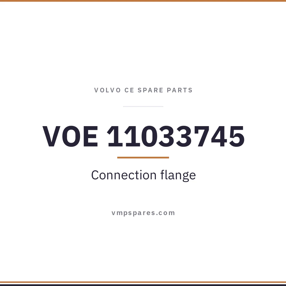 VOE 11033745 – Connection flange