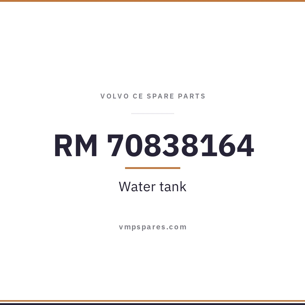 RM 70838164 – Water tank