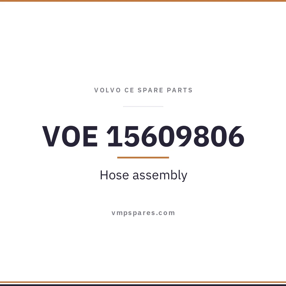 VOE 15609806 – Hose assembly