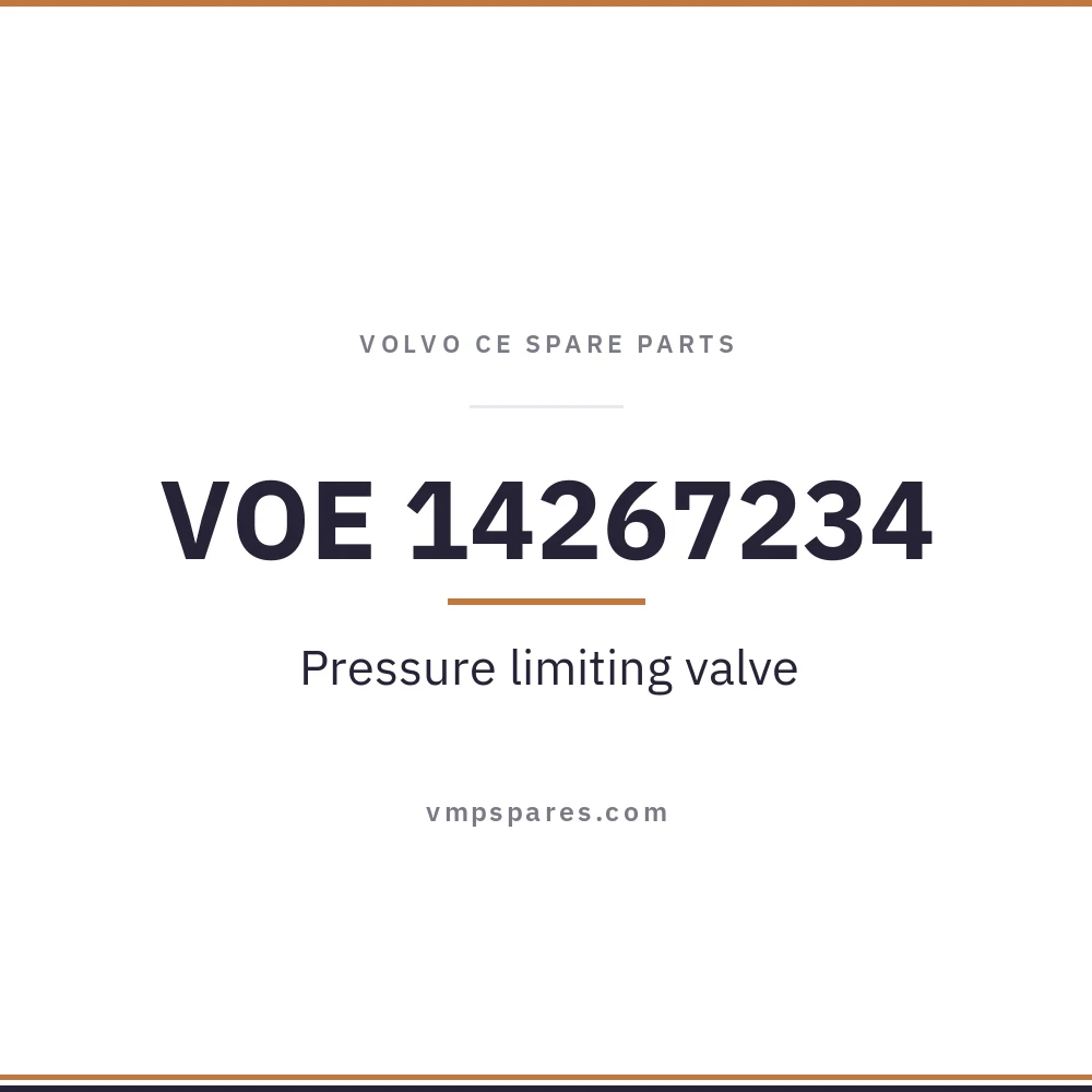 VOE 14267234 – Pressure limiting valve