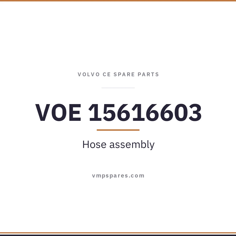 VOE 15616603 – Hose assembly