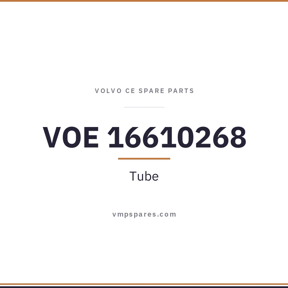 VOE 16610268 – Tube