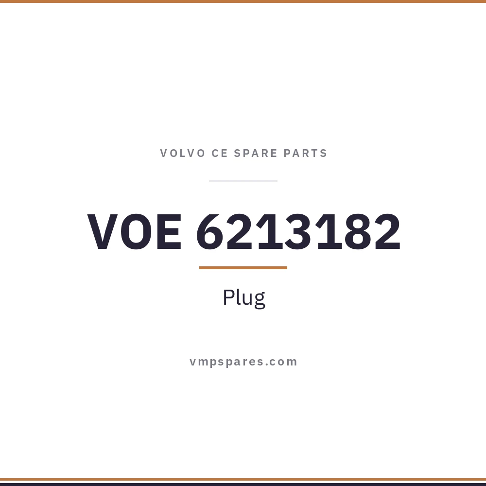VOE 6213182 – Plug