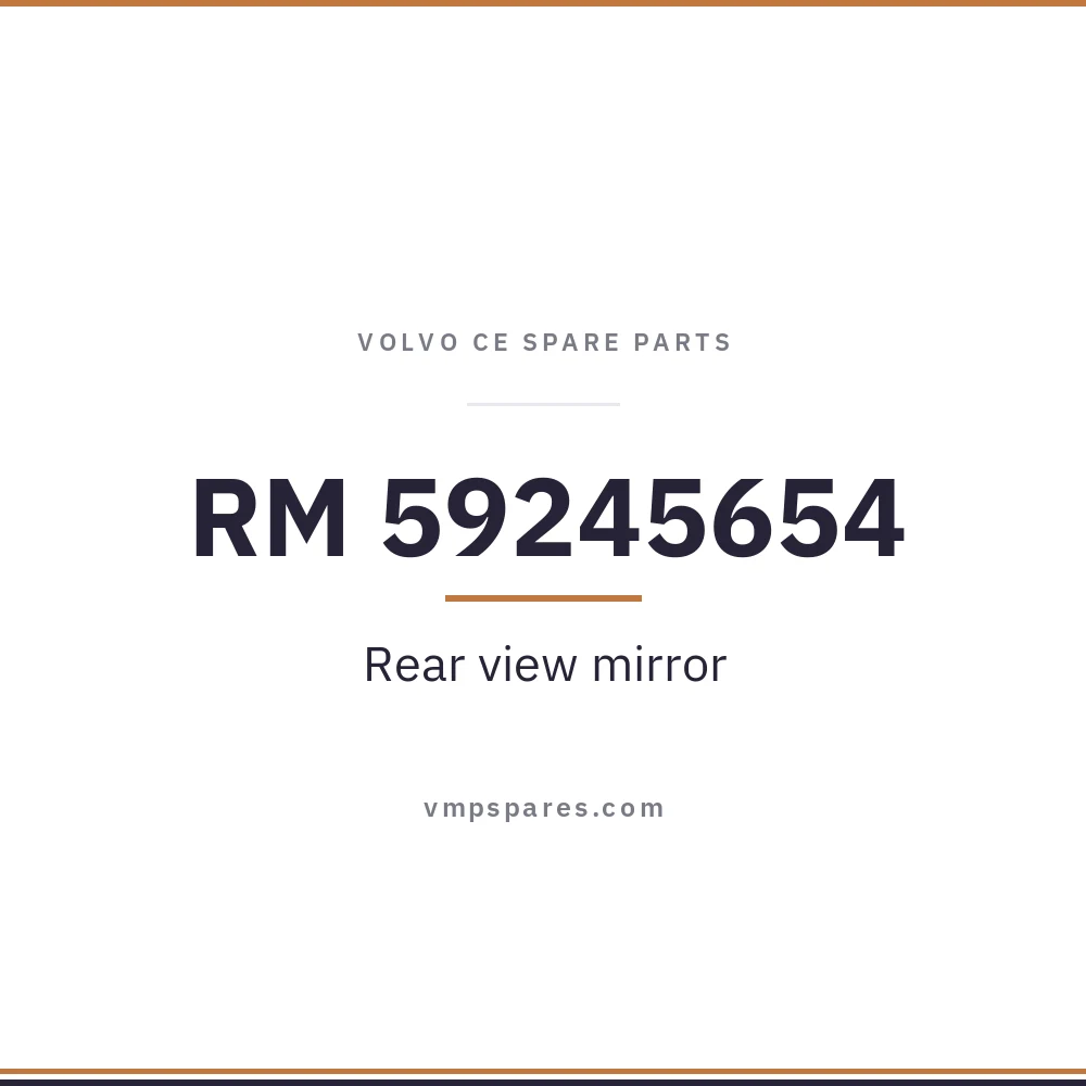 RM 59245654 – Rear view mirror