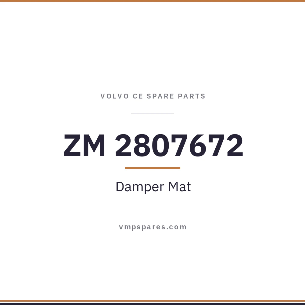 ZM 2807672 – Damper Mat