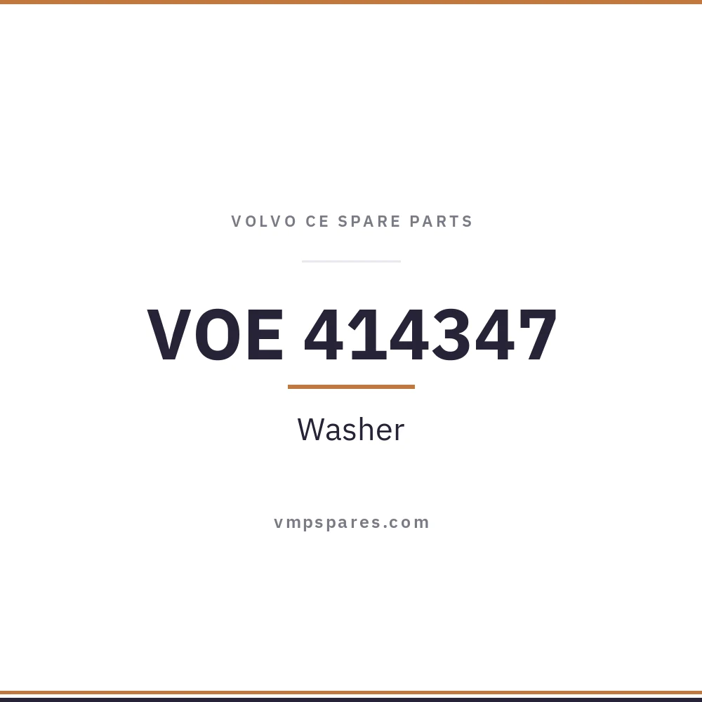 VOE 414347 – Washer