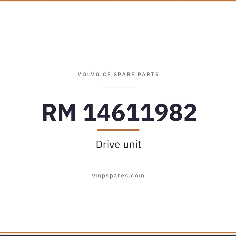 RM 14611982 – Drive unit