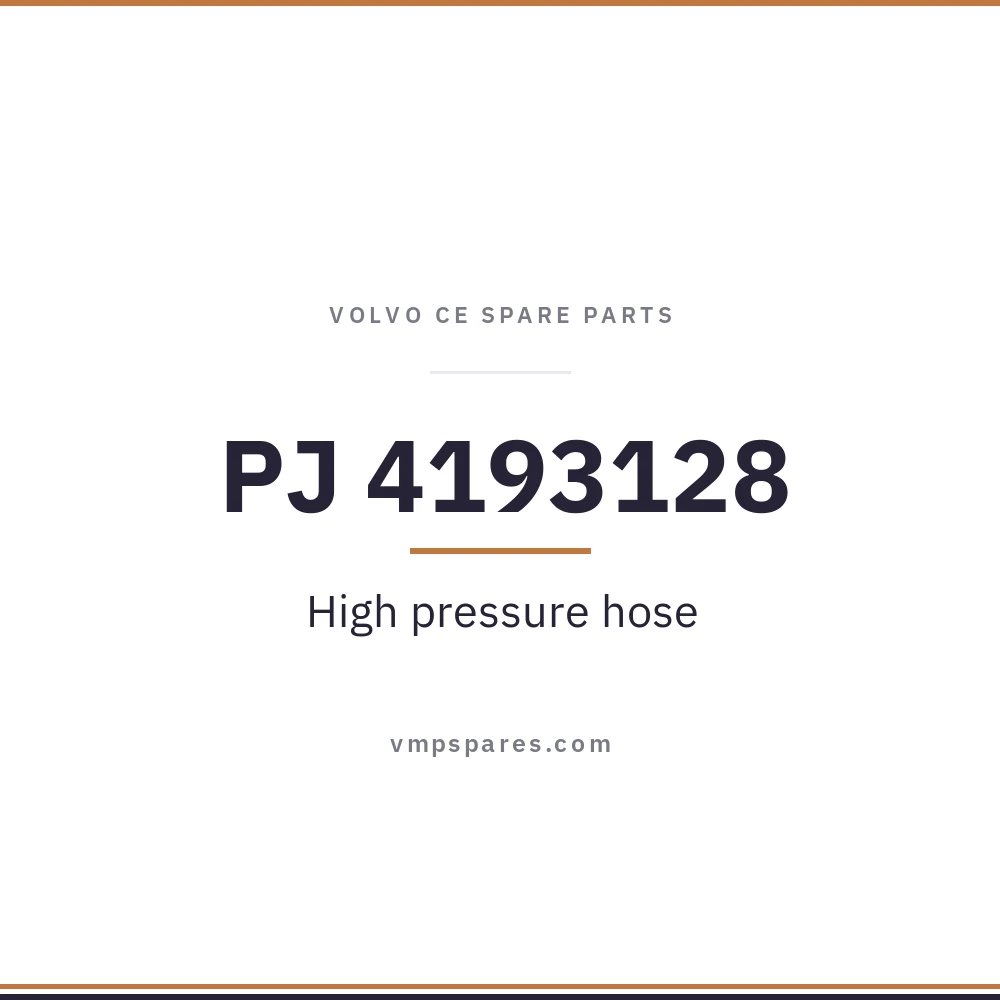 PJ 4193128 – High pressure hose