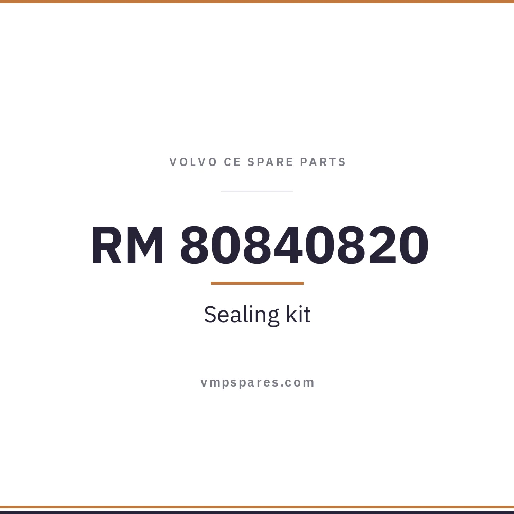 RM 80840820 – Sealing kit